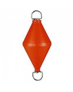 Gavitello in polietilene soffiato con tirante passante, ROSSO